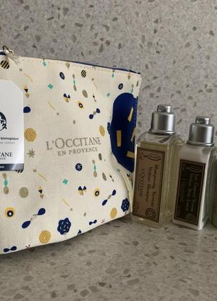 Набор косметики по уходу шампунь, лосьон, кондиционер l'occitane en provence