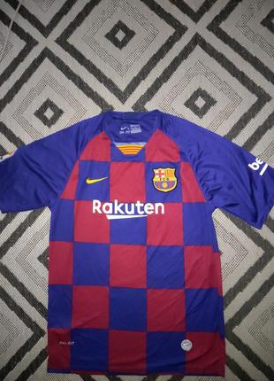Футболка спортивна футбольна barcelona messi