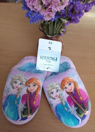 Новые тапочки frozen