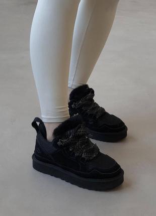 ugg Btfl lowmel sneakers black5 фото