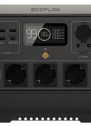 Зарядная станция ecoflow river 2 pro 800 вт, 768 вт/ч (электростанция для дома, ups, дбж