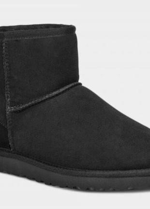 Мужские угги ugg mini classic black р.45