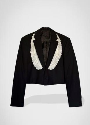 Укороченный апсайкл пиджак