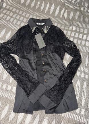 Блузка с кружевом