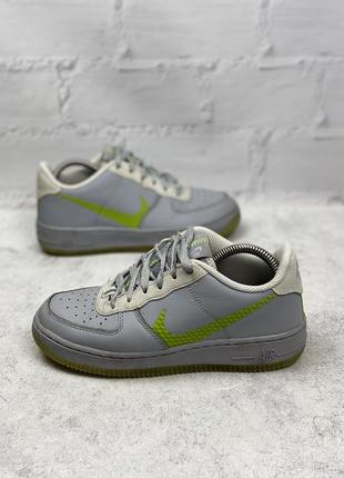 Детские кожаные кроссовки nike air force