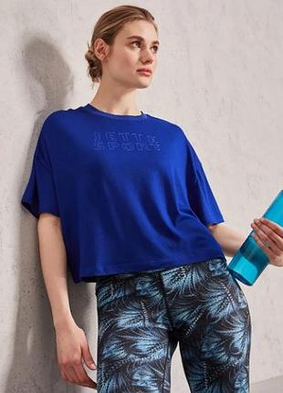 Спортивная футболка оверсайз женская crivit