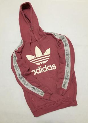 Худи adidas на лампасах оригинальная толстовка кофта