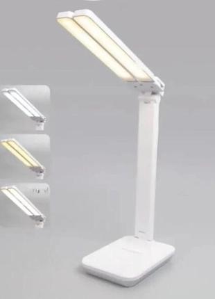Светодиодная аккумуляторная лампа taigexin tgx-l7 led настольная лампа с аккумулятором, лампа на тумбочке