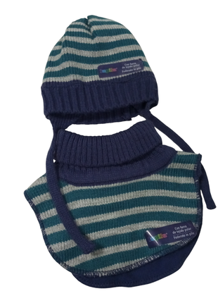 Комплект (шапка+шарф/манішка) 74/80 р.