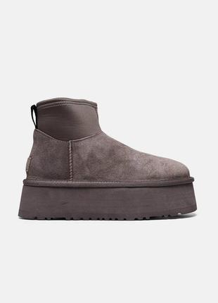 Угги UGG Fuzz yeah Czarne kapcie