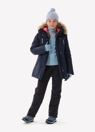Дитяча тепла  парка куртка зимова decathlon 7-8 років