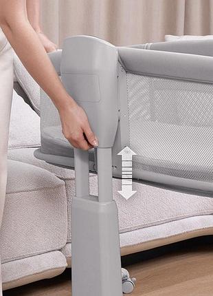 Детская кроватка-люлька, укачивающий центр, качель, колибель 3 в 1 mastela 3378