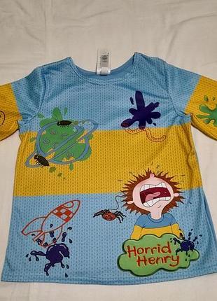 Футболка дитяча novel horrid henry -на  9-10 р. , ріст - 135 -40 см