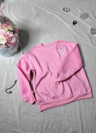 Свитшот с сердечком