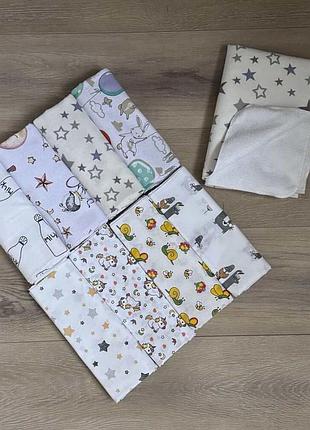 Набор пеленок в роддом 9 шт.