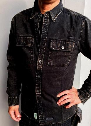 Джинсова сорочка harley davidson