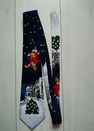 Новорічна краватка галстук