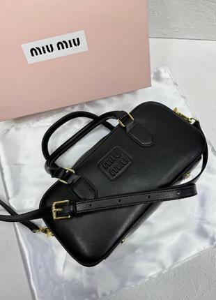 Сумка кожаная брендовая miu