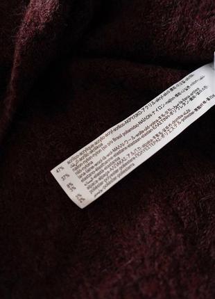 Теплий асиметричний светр zara 10
