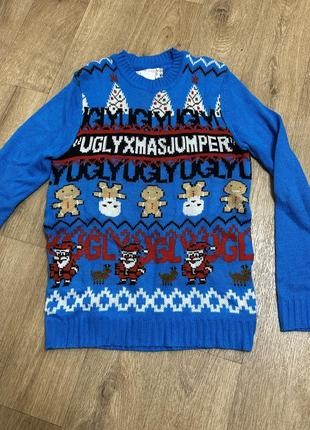 Свитер новогодний