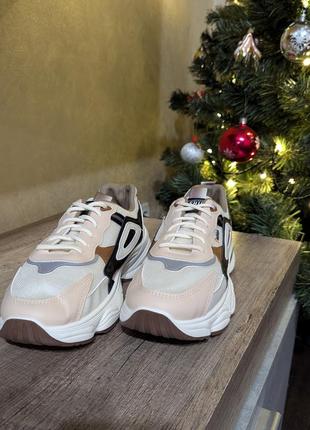 Унисекс мужские кожаные кожаные кроссовки puma nike fitsole new balance