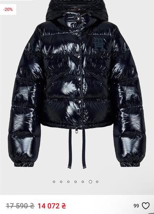 Сезонная цена!!! брендовый пуховик tommy hilfiger пух перо