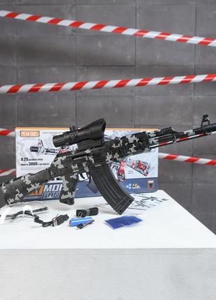 Електрична іграшка автомат lt253767 з орбізами ак-47