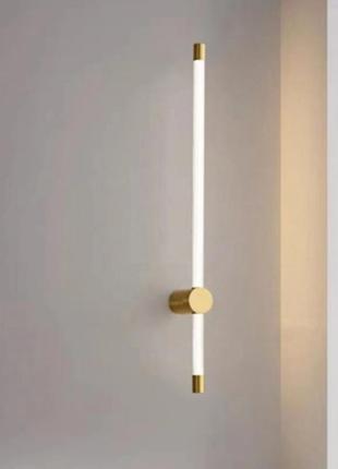 Бра настенное светодиодное современное sirius w001 copper 18w медное