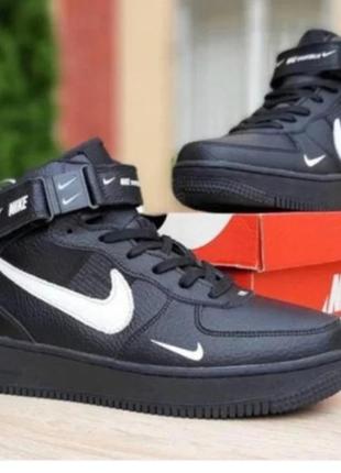Nikeair force зимние подростковые кроссовки