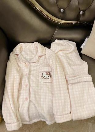 Тепла піжама hello kitty