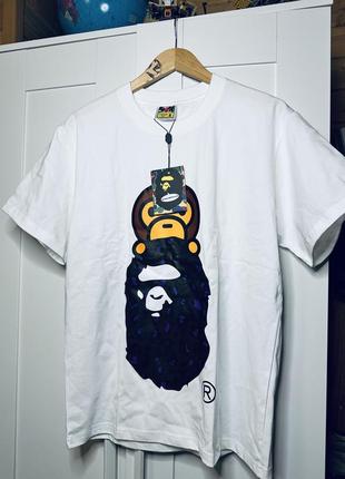 Футболка bape біла