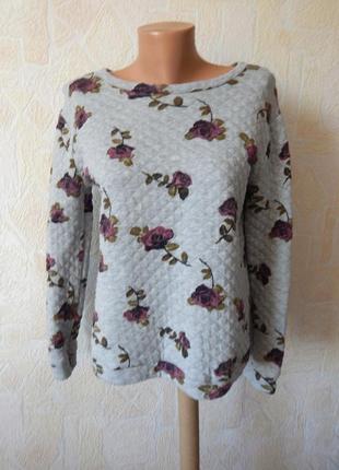 Стеганый хлопковый джемпер