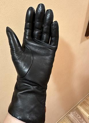 Перчатки кожаные 3