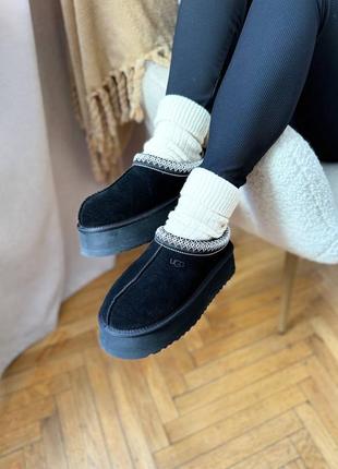 Зимние угги ugg and na zimę Brązowe10 фото