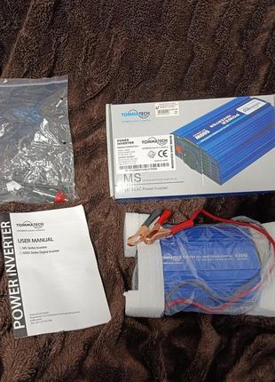 Автомобільний перетворювач напруги tomatech ms-600вт