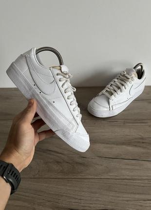 Nike blazer кроссовки кожаные оригинал