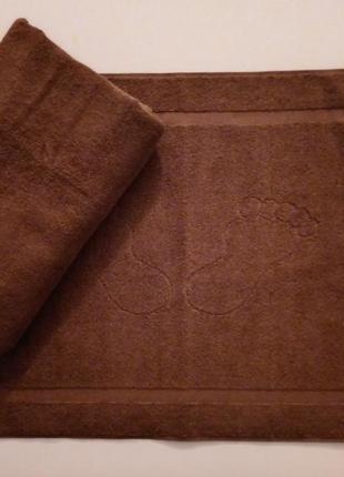 Рушники набір 70х140 см, та для ніг махровий туреччина