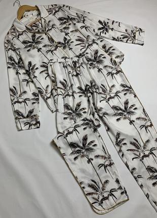 Батистова піжама в пальми