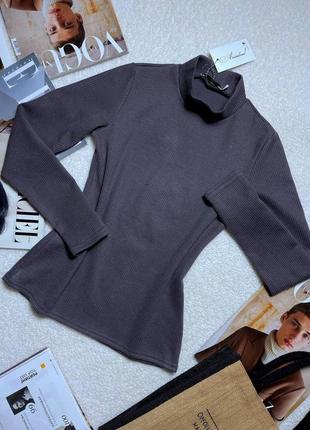 Теплий гольф рубчик ангора, 42-48 розмірів. 0201565