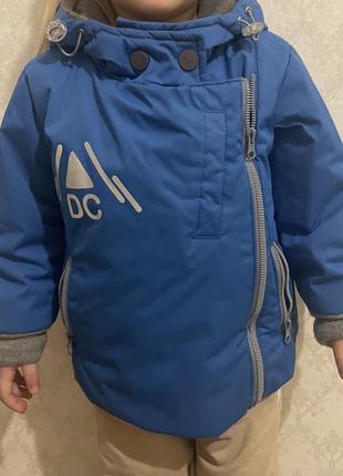 Зимняя куртка dc детская на 2-3роки)
