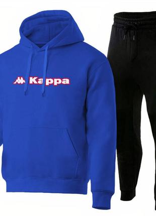 Спортивный костюм на флисе ❄️худи и штаны kappa