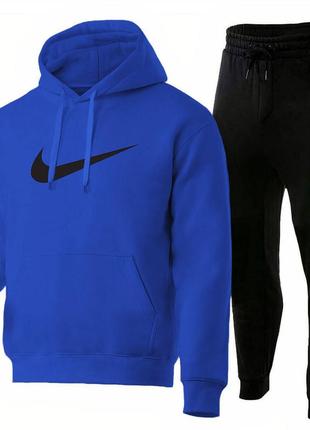 Спортивный костюм на флисе ❄️, худи и штаны nike