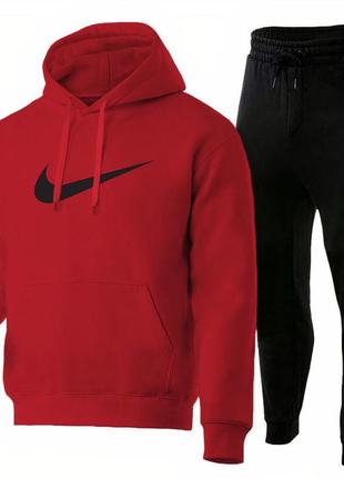 Спортивний костюм на флісі ❄️, худі і штани nike