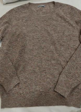Cos альпака шерсть свитер унисекс s-м-л oversize