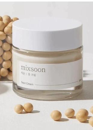 Поживний крем із екстрактом соєвих бобів mixsoon bean cream 50 мл