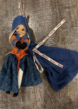 Баба яга, кукла, борба для конфет, декор, упаковка для сладкого, подарков kinder.