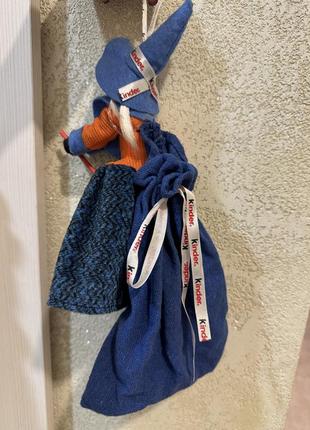 Баба яга, кукла, борба для конфет, декор, упаковка для сладкого, подарков kinder.