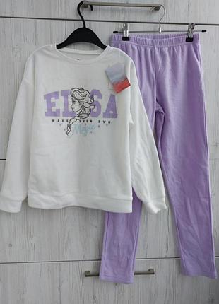 Брендовая теплая флисовая пижама