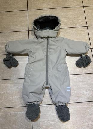 Зимний комбинезон zara 68 (3-6 м)