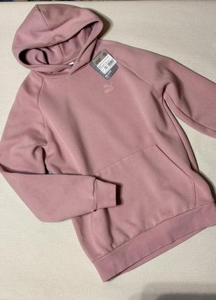 Худи на флисе с капюшоном puma,s